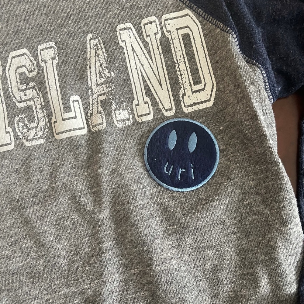 university of rhode island custom baseball tee - Picture 2 of 3